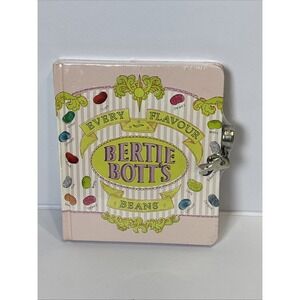 Harry Potter BERTIE BOTT'S Lock & Key Journal 2 Keys NEW SEALED!